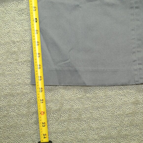 Ann Taylor Signature Women's 10 Grey Chino Wide Leg Pants - Picture 3 of 6